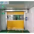 Puerta de obturador de rodillo de acción rápida automática de PVC
